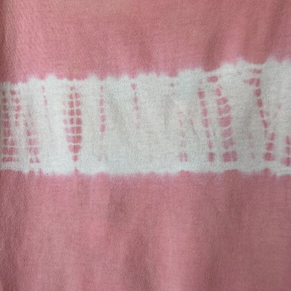 Billabong Tank Womens SZ Medium Pink Tie Dye with Ruching and Drawstring Cutout - Picture 9 of 16